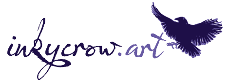InkyCrow Art logo