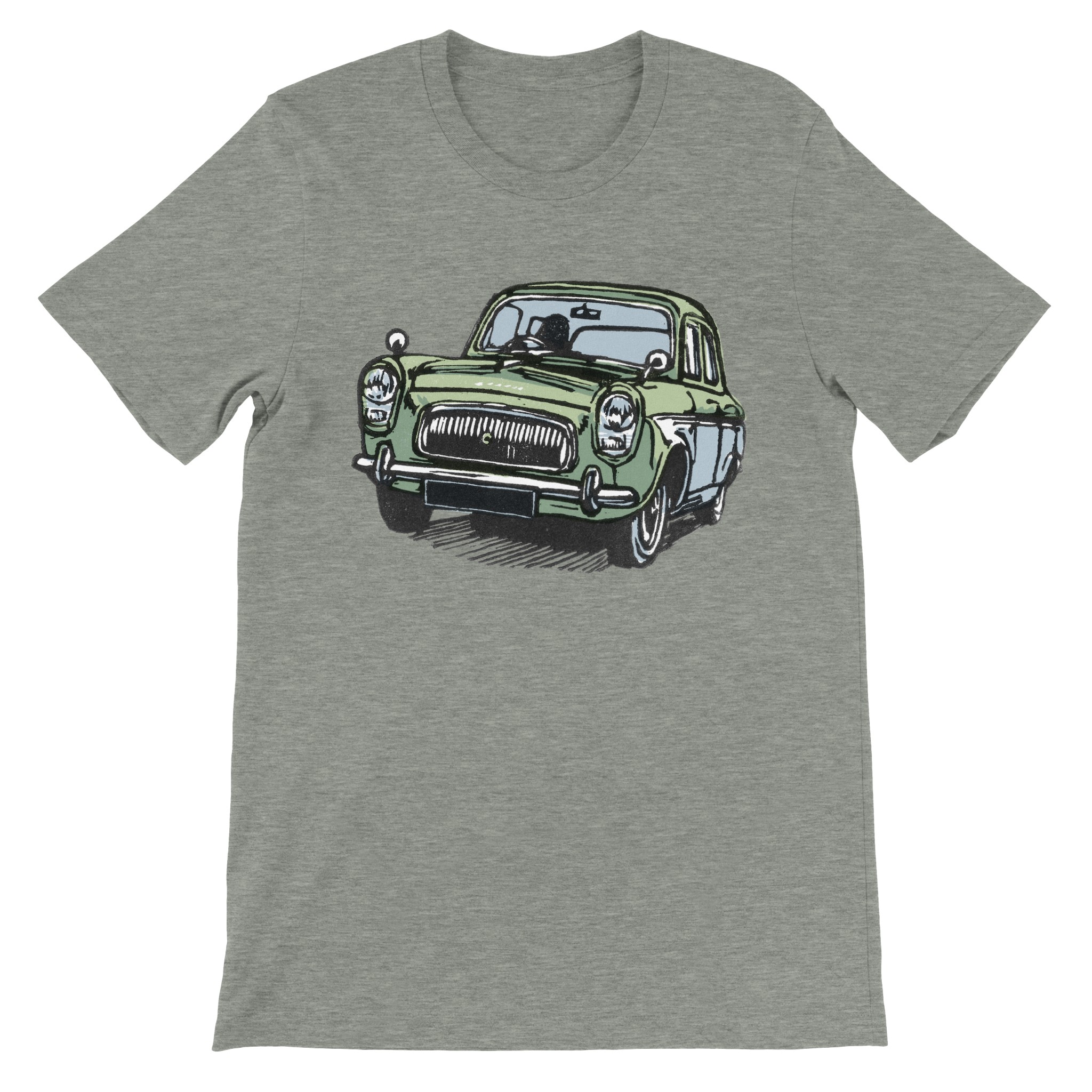 Ford Prefect Classic Car T-shirt - Inky Crow Art